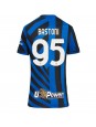 Inter Milan Alessandro Bastoni #95 Domácí Dres pro Dámské 2024-25 Krátký Rukáv